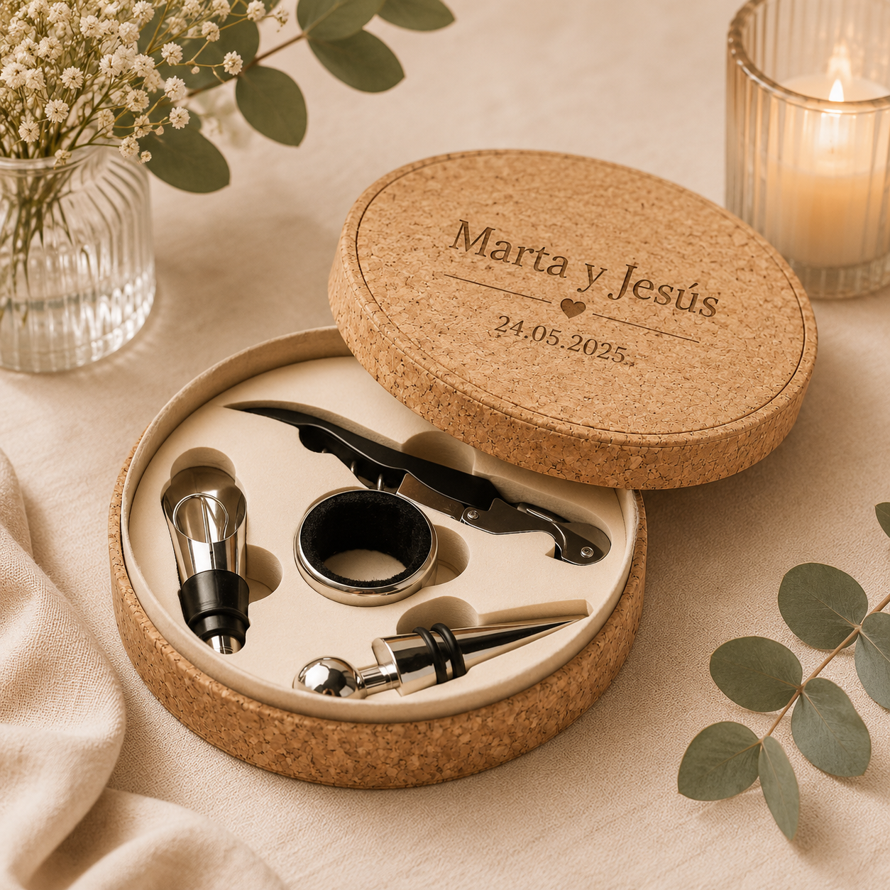 Detalles elegantes para bodas en Tenerife