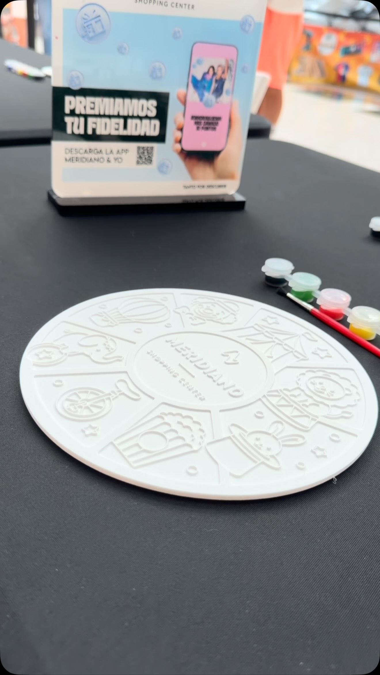 Figura impresa 3D para pintar temática circo