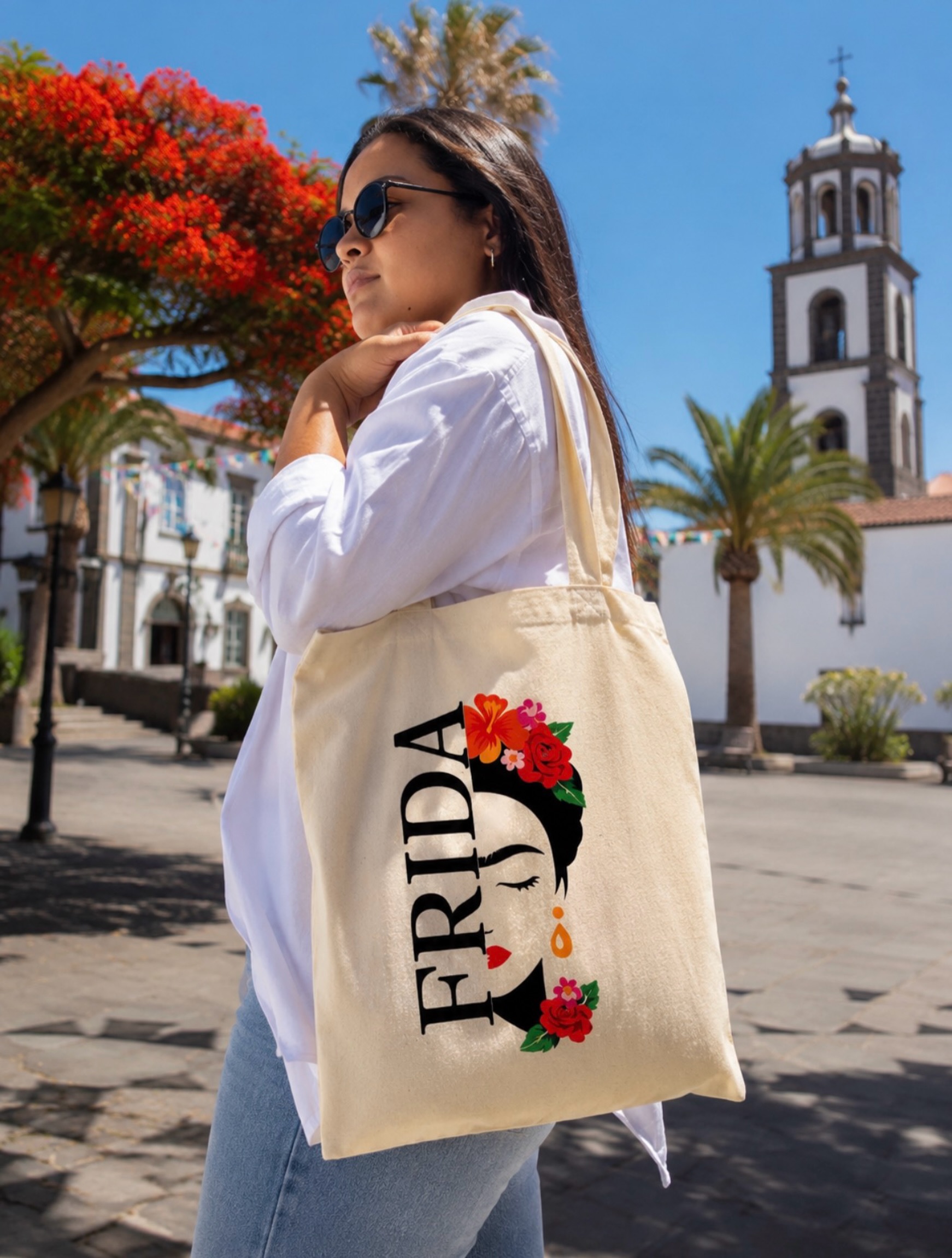 Totebag personalizada con estampado a todo color