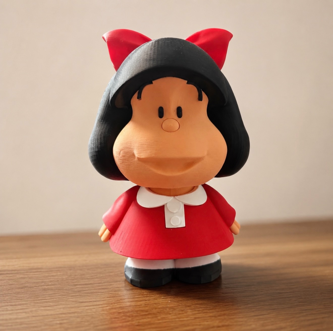 Figura 3D de Mafalda para decoración y regalo